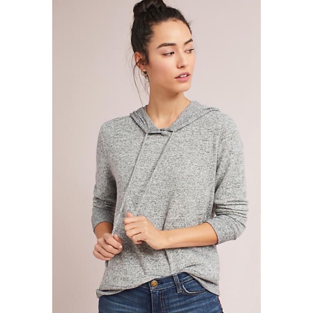 Anthropologie Brushed Fleece Hoodie